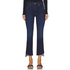 MOTHER High Rise Jeans in Dark Blue